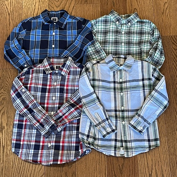 Janie and Jack Button Down Shirt Bundle- Size 4, EUC - Picture 7 of 7